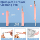 Maxbell Electronics Cleaning Set Keycap Puller Buckle for Headphones Watch Pink