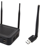 Maxbell WiFi USB Adapter USB 2.0 150Mbps for Top Boxes Media Player Durable