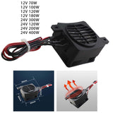 Maxbell Heater 24V 12V DC Fan Thermostatic Egg Incubator Heater PTC Fan heater 12V 70W