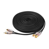 Maxbell Maxbell 2RCA to 2RCA Stereo Audio Cable Multipurpose for Subwoofer Home Audio 0.5m