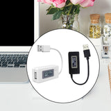 Maxbell Maxbell Digital Voltmeter Ammeter Multimeter Accessories Voltage Tester for PC White