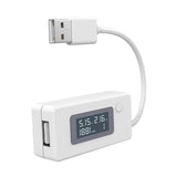 Maxbell Maxbell Digital Voltmeter Ammeter Multimeter Accessories Voltage Tester for PC White