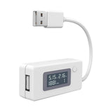 Maxbell Maxbell Digital Voltmeter Ammeter Multimeter Accessories Voltage Tester for PC White