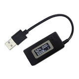 Maxbell Maxbell Digital Voltmeter Ammeter Multimeter Accessories Voltage Tester for PC Black