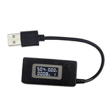 Maxbell Maxbell Digital Voltmeter Ammeter Multimeter Accessories Voltage Tester for PC Black