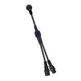 Maxbell Maxbell 5-15P to IEC320 C13 C5 Power Cord 125/250V for Computer Monitor Desktop