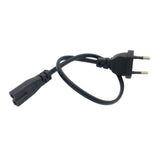 Maxbell 1ft eu male to IEC320 C7 Power Adapter Cable 10A Short for Computer Laptop PC