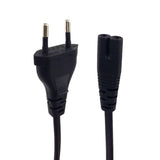 Maxbell 1ft eu male to IEC320 C7 Power Adapter Cable 10A Short for Computer Laptop PC