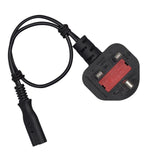 Maxbell Maxbell AC Power Cord IEC 320 C7 Female to UK Plug BS1363 Male for Laptop Notebook 0.96m