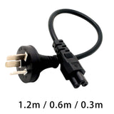 Maxbell Maxbell AU to IEC320 C5 Power Cord Good Conductivity Power Cable Cord Saa to C5 47.24inch