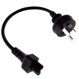 Maxbell Maxbell AU to IEC320 C5 Power Cord Good Conductivity Power Cable Cord Saa to C5 11.81inch