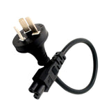 Maxbell Maxbell AU to IEC320 C5 Power Cord Good Conductivity Power Cable Cord Saa to C5 11.81inch