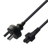 Maxbell Maxbell AU to IEC320 C5 Power Cord Good Conductivity Power Cable Cord Saa to C5 11.81inch