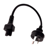 Maxbell Maxbell AU 3 Pin Connector to C5 Power Cord Cable 71inch Stable Performance Replaces