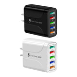 Maxbell Maxbell Wall Charger Adapter Quick Charge USB Multiport Charger for Smartphones Black