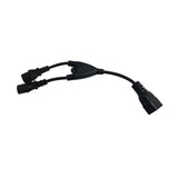 Maxbell C20 to 2x C13 Y Splitter Cable Power Extension Cord 30cm Male to Female