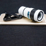 Maxbell Maxbell 8x Phone Camera Lens Universal for Most Phone or Tablet Camping Concerts White