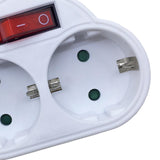 Maxbell Maxbell Travel European Plug Adapter Accessories Replacement with Switch Durable