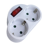 Maxbell Maxbell Travel European Plug Adapter Accessories Replacement with Switch Durable