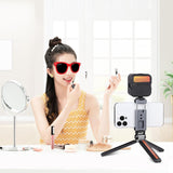 Maxbell Maxbell Cold Shoes Cell Phone Holder with 1/4 Screw Hole Adjustable for Selfie Pole