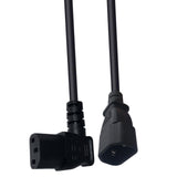 Maxbell Maxbell IEC320-C14 Male to IEC320-C13 Female Power Extension Cable Replaces
