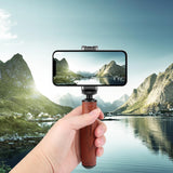 Maxbell Maxbell Camera Handle Grip Support Mount for Action Camera Digital Video Camera Wooden Handle