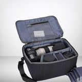 Maxbell Portable Camera Bag Waterproof Breathable for Photography Outdoor Travel Black Vertical