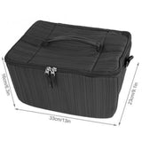 Maxbell Portable Camera Bag Waterproof Breathable for Photography Outdoor Travel Black Vertical