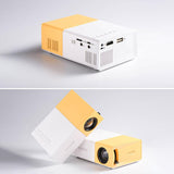 Maxbell Mini Projector Gifts 3000H Service Life EU Adapter for Travel Entertainment