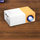 Maxbell Mini Projector Gifts 3000H Service Life EU Adapter for Travel Entertainment