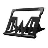 Maxbell Maxbell Portable Adjustable Laptop Stand Aluminum Foldable Accessories Universal Black
