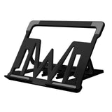 Maxbell Maxbell Portable Adjustable Laptop Stand Aluminum Foldable Accessories Universal Black