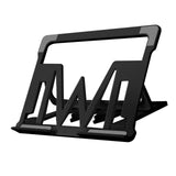 Maxbell Maxbell Portable Adjustable Laptop Stand Aluminum Foldable Accessories Universal Black