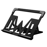 Maxbell Maxbell Portable Adjustable Laptop Stand Aluminum Foldable Accessories Universal Black