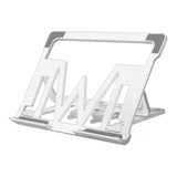 Maxbell Maxbell Portable Adjustable Laptop Stand Aluminum Foldable Accessories Universal White