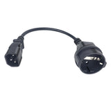 Maxbell Maxbell IEC320 C14 Male to Europe Female Power Cable Low Resistance for Ups Pdu
