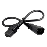 Maxbell Maxbell IEC320-C14 to IEC320-C13 Power Cable Replaces Parts Low Resistance 10A