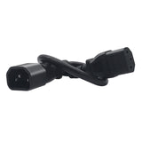 Maxbell Maxbell IEC320-C14 to IEC320-C13 Power Cable Replaces Parts Low Resistance 10A