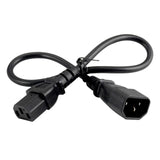 Maxbell Maxbell IEC320-C14 to IEC320-C13 Power Cable Replaces Parts Low Resistance 10A