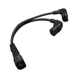 Maxbell Maxbell IEC320-C14 Male to 2x IEC320-C13 Female Power Cable Replaces Accessory