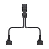 Maxbell Maxbell IEC320-C14 Male to 2x IEC320-C13 Female Power Cable Replaces Accessory