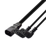 Maxbell Maxbell IEC320-C14 Male to 2x IEC320-C13 Female Power Cable Replaces Accessory