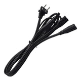 Maxbell Maxbell American Standard 2 Prong AC Extension Power Cord Y Splitter Male to Female