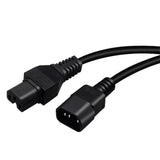 Maxbell Maxbell IEC320 C14 to IEC320 C15 Power Cable Heavy Duty for Computer Replaces Parts