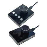 Maxbell USB Volume Controller Keyboard Simple Installation for Computer Laptop White