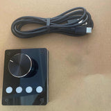 Maxbell USB Volume Controller Keyboard Simple Installation for Computer Laptop White