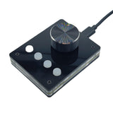 Maxbell USB Volume Controller Keyboard Simple Installation for Computer Laptop White
