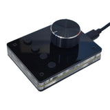 Maxbell USB Volume Controller Keyboard Simple Installation for Computer Laptop Black