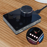 Maxbell USB Volume Controller Keyboard Simple Installation for Computer Laptop Black