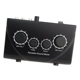 Maxbell Karaoke Sound Mixer Mini Volume Adjustment for KTV Coumputer Smartphones